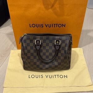 Louis Vuitton Damier Ebene Speedy 25